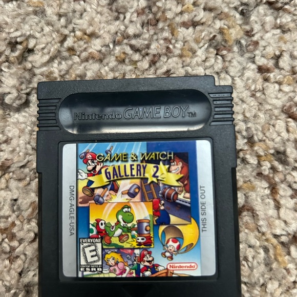 Bundle of 2 Game Boy Color Games - NBA Jam 1999 & Gallery 2. - Picture 2 of 2